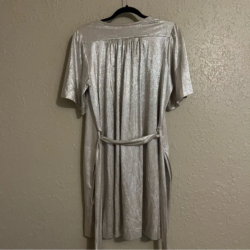 NWT Anthropologie Sabina Musayev Mercury Shirtdress Size Medium - Picture 5 of 6